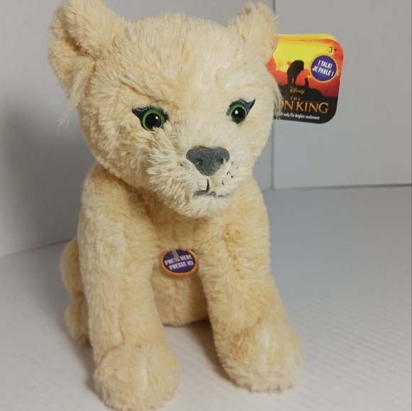 Disney The Lion King TALKING NALA 8" Collectible Plush Stuffed Toy Lion Cub - Picture 6 of 10